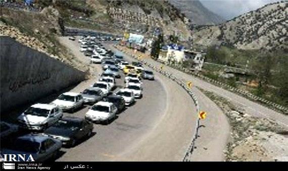 جاده های مازندران همچنان زیر بار ترافیک سنگین تعطیلات عید فطر