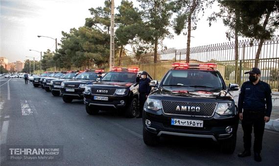 صبحگاه مشترک یگان حفاظت شهرداری تهران با حضور شهردار تهران