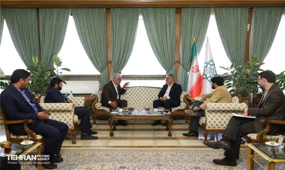 دیدار سفیر ایران در قطر با زاکانی