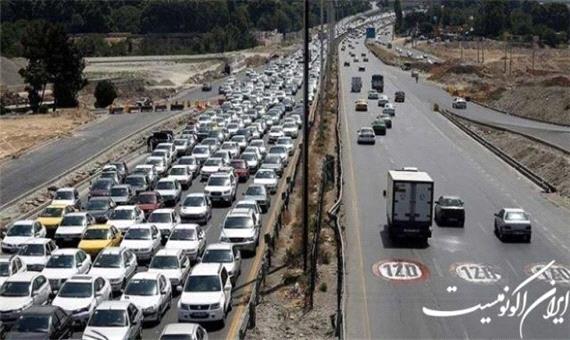 ترافیک سنگین در محورهای شمالی