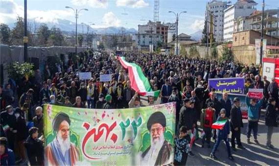 راهپیمایی میلیونی 22 بهمن باطل السحر توطئه های رنگین دشمنان علیه انقلاب بود/ تداوم راه عزت‌آفرین انقلاب باعزم قاطع مردم و مسوولان