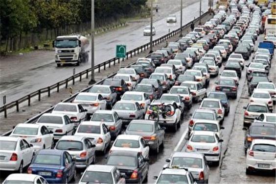 ترافیک سنگین در محور‌های متنهی به مازندران