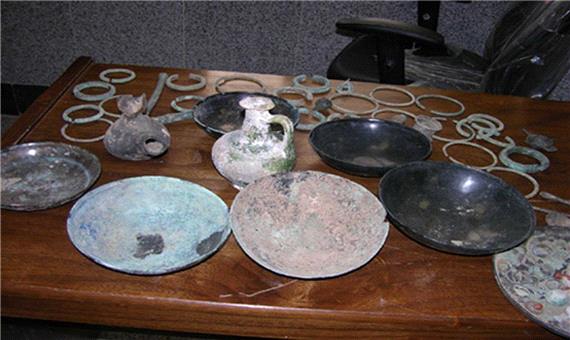 کشف اشیاء عتیقه دوره ساسانیان در مازندران