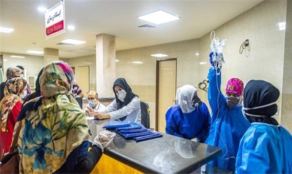 بستری بودن 413 بیمار کرونایی در مازندران