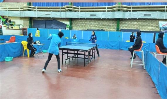 پایان تور ایرانی تنیس روی میز دختران کشور در رامسر