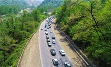 ترافیک سنگین بازگشت مسافران در محورهای کندوان و هراز