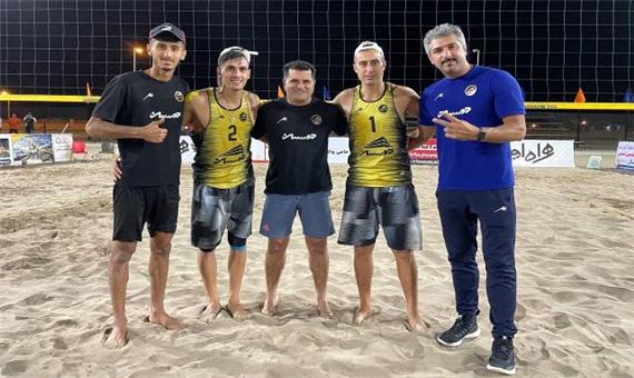 هورسانی‌ها فینالیست لیگ برتر والیبال ساحلی شدند