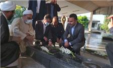 استاندار مازندران سفرش به جویبار را با ادای احترام به شهدا آغاز کرد