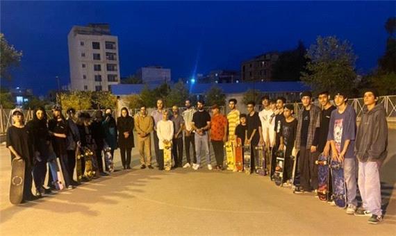 برگزاری اولین دوره مسابقات اسکیت برد مازندران