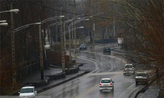 ترافیک روان در تمام جاده‌ها / بارش باران در برخی از محور‌های گیلان و مازندران