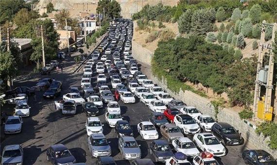 ترافیک فوق سنگین در جاده کرج - چالوس / مسافران قبل از سفر از وضعیت راه ها مطلع شوند