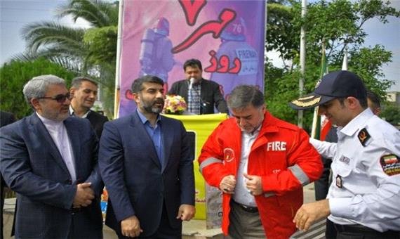 خرید 3 دستگاه اطفای حریق برای آتش نشانی های مرکز و شرق مازندران