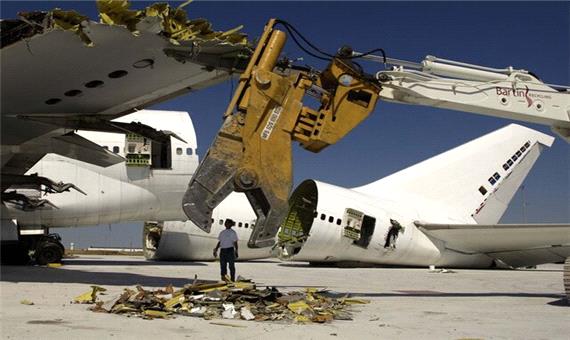 هواپیماهای بازنشسته در همدان بازیافت می‌شوند