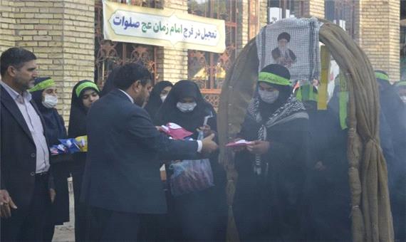 اعزام 200 دانش آموزان دختر دزفول به اردوی راهیان نور