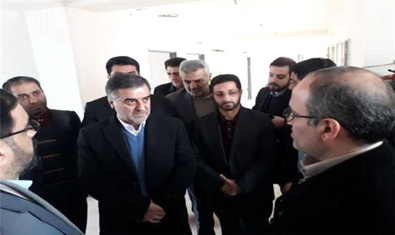 استاندار مازندران از سایت اداری شهرستان سیمرغ بازدید کرد