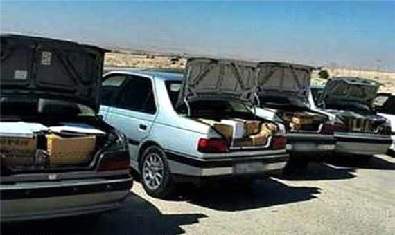 توقیف 2 خودروی 50 میلیاردی قاچاق در خرم آباد