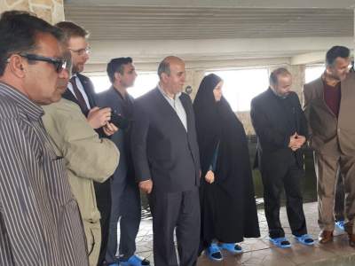 بازدید سفیر نروژ و حسن خیریانپور از مزرعه پرورش ماهیان خاویاری