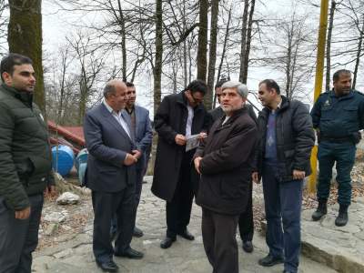 بازدید سفیر نروژ در ایران با همراهی حسن خیریانپور از جاذبه های گردشگری مازندران 