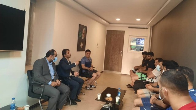 تجلیل حسن رنگرز از کشتی گیران اعزامی به المپیک