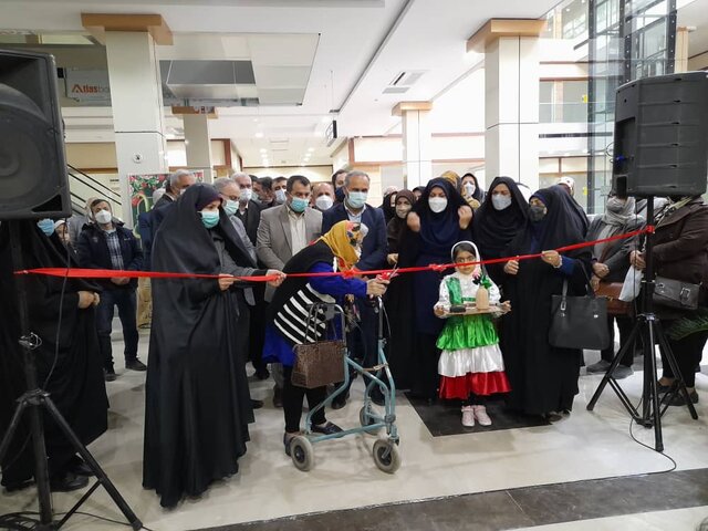 افتتاح نمایشگاه توانمندی بانوان در نوشهر