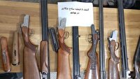 دستگیری سارقان حرفه‌ای اسلحه‌فروشی در بهشهر
