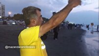 خطر در کمین شناگران شبانه در خزر