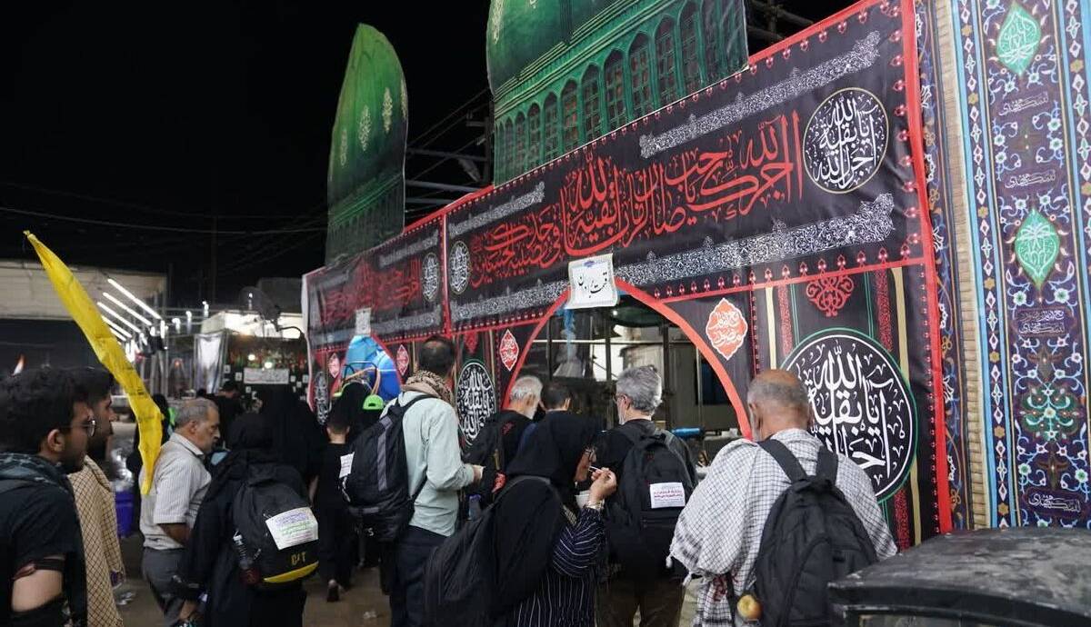 برپایی ۱۷ موکب خادمیاران رضوی مازندران در مشهد