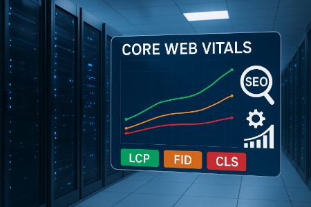 تأثیر انتخاب هاست بر Core Web Vitals و سئو سایت‌های محتوایی و خبری