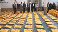 توزیع بیش از ۴۰۰ بسته لوازم‌التحریر در عباس‌آباد