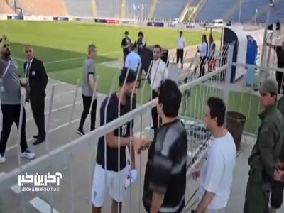 آخرین حضور فوتبالی امید جهان برای تشویق تیم ملی