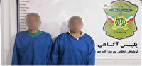 دستگیری عاملان آتش سوزی عمدی خودرو زانتیا در قائم شهر