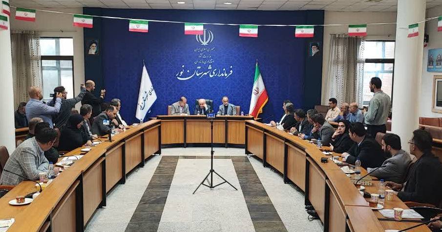 پیگیری مشکلات عمرانی شهرستان نور با حضور استاندار مازندران