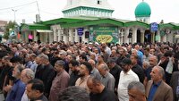 آسمانی شدن پدر شهید و خیرمدرسه ساز آملی