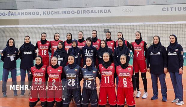 پیروزی تیم ملی والیبال زنان ایران برابر قرقیزستان در نخستین گام