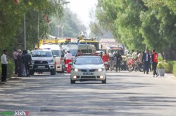 برگزاری مانور آمادگی زلزله در شرکت آب وبرق کیش