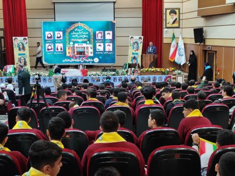 برگزاری همایش گرامیداشت شهدای دانش‌آموز و فرهنگی دفاع مقدس ۱۲ روزه در بابل