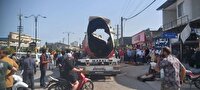 تانکر سوخت هنگام جوشکاری در فریدونکنار منفجر شد