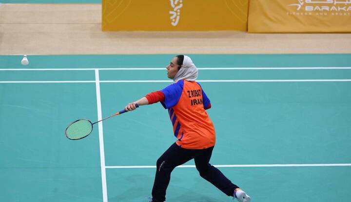 تنها نماینده بدمینتون ایران شکست خورد و حذف شد