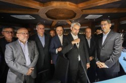 آغاز بهره برداری از برج مراقبت و تکنیکال بلاک فرودگاه کیش با حضور وزیر امور اقتصاد و دارایی
