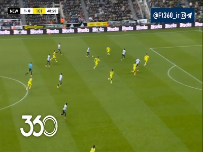 خروج اشتباه کینسکی؛ گل دوم نیوکاسل به تاتنهام توسط وولتماده در دقیقه ۵۰