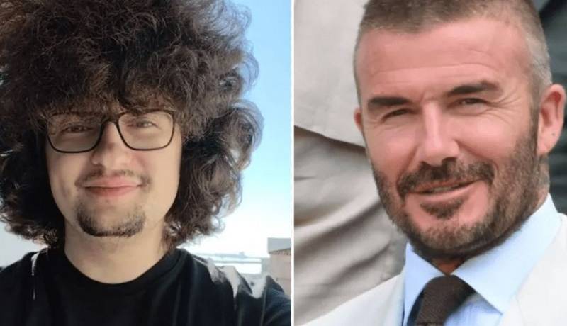 دعوت از دیوید بکام برای کوتاه کردن موهای هوادار معروف منچستریونایتد