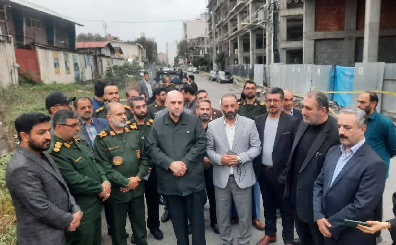 گره گشایی از پرددترین کوچه هالی اتصالی بلوارامام خمینی به بلوار طالقانی آمل