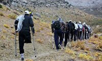 پایان مسابقات کوهپیمایی جانبازان کشور در رامسر