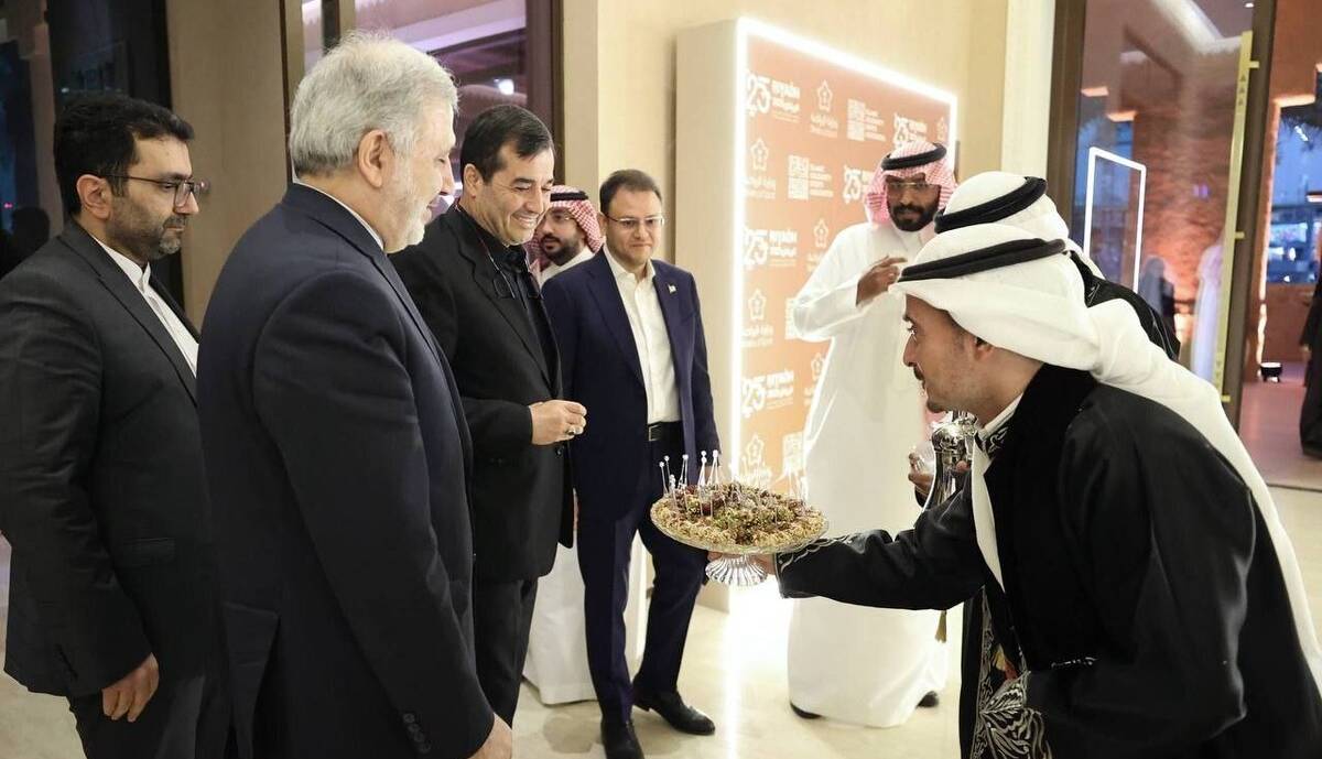 حضور وزیر ورزش ایران در ضیافت شام همتای سعودی