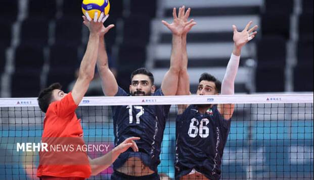 تیم ملی والیبال ایران مقابل ترکیه پیروز شد