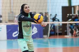 کری جالب زهرا کریمی برای والیبال برزیل