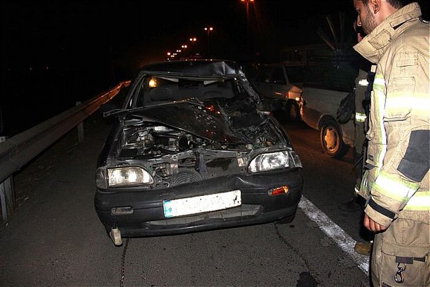 تصادف ۷ خودرو در آمل ۱۱ مصدوم بر جای گذاشت