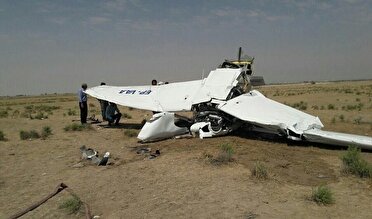 حادثه برای هواپیمای تفریحی در نوشهر