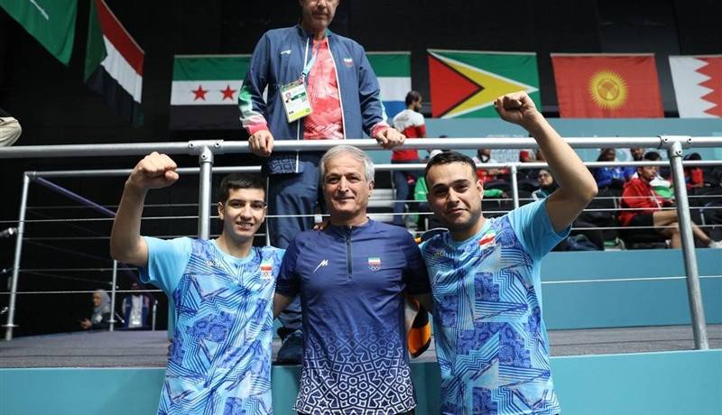 صعود تیم‌های تنیس روی میز دوبل مردان و بانوان به یک چهارم نهایی