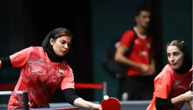 کاپیتان زنان پینگ پنگ ایران در یک قدمی طلا